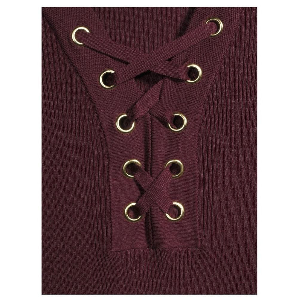 🆕No Boundaries Juniors' Lace up Bodycon Dress - Picture 5 of 10